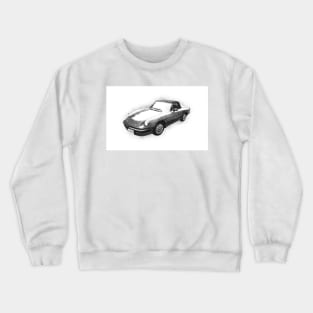 1986 Alfa Romeo Spider Quadrifo Glio Pininfarina Crewneck Sweatshirt